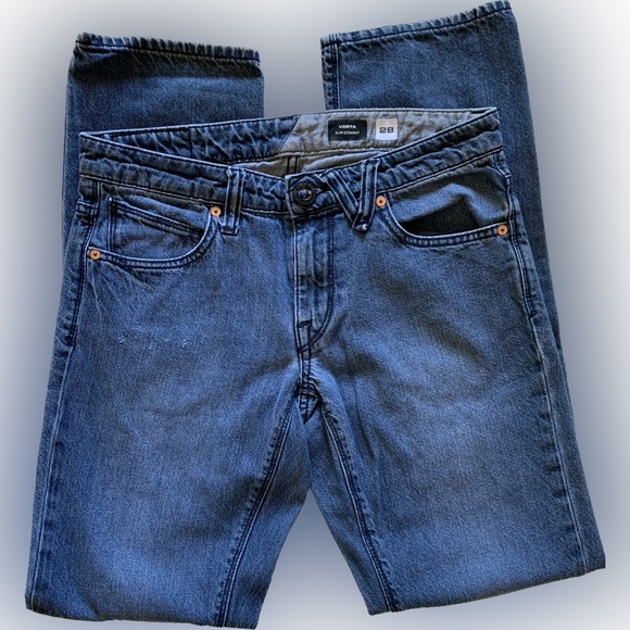 Boys Volcom Vorta Jeans Slim Fit 28 - Picture 5 of 5